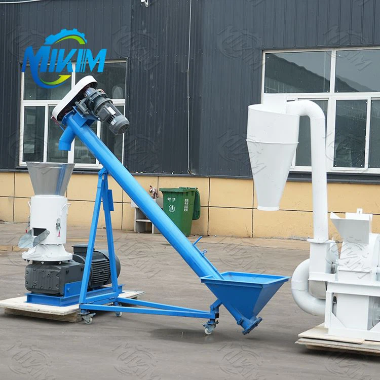 バイオマスペレット生産ライン全体