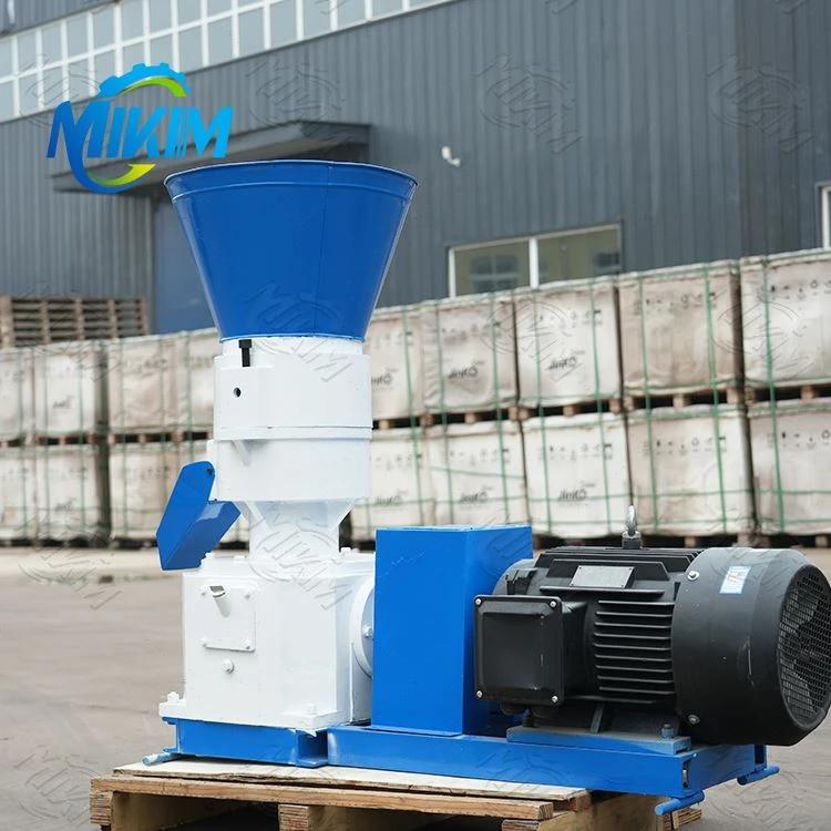 自家製の木製ペレット製造機器
