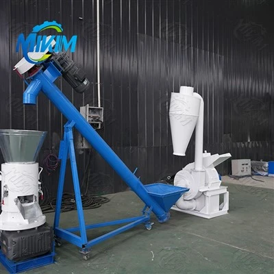 自動バイオマス木製ペレット生産ライン