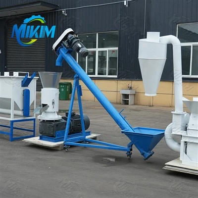 木製ペレット機器ライン