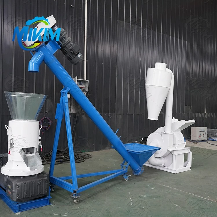 Wood Biomass Sawdust Pellet Machine Line